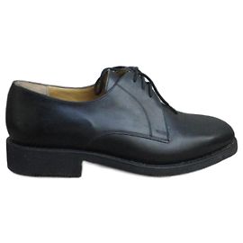 Autre Marque Derbies Marbot em couro preto Preto