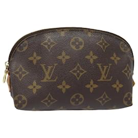 Louis Vuitton-LOUIS VUITTON Pochette Cosmétique Monogram PM Poche Cosmétique M47515 LV Auth 82042-Monogramme