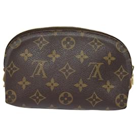 Louis Vuitton-LOUIS VUITTON Pochette Cosmétique Monogram PM Poche Cosmétique M47515 LV Auth 82042-Monogramme