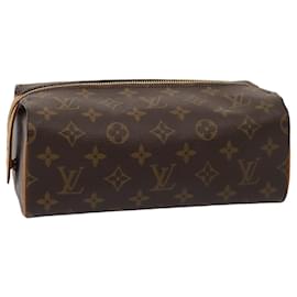 Louis Vuitton-LOUIS VUITTON Trousse Patte Pression Monogram Pouch Cosmétique M47636 Auth bs15555-Monogramme