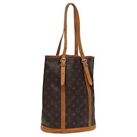 Louis Vuitton-LOUIS VUITTON Monogram Bucket GM Shoulder Bag M42236 LV Auth 81285-Monogram