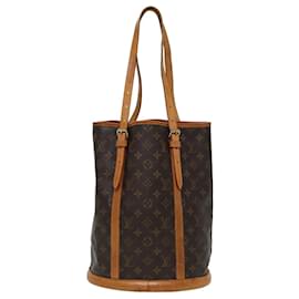 Louis Vuitton-LOUIS VUITTON Monogram Bucket GM Shoulder Bag M42236 LV Auth 81285-Monogram