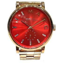 Marc Jacobs Baker Quartz Watch MBM3344 Red