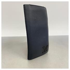 Louis Vuitton-Louis Vuitton Long Wallet Portefeuille Brazza NM M83126 Noir-Black