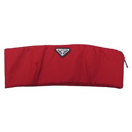 NEUN HOCH PRADA CROP TOP RE-NYLON ROT 240707 LOGO GRÖSSE S 36 NEU ROT Rot