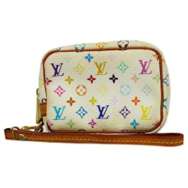 Louis Vuitton-Pochette Louis Vuitton Monogram Multicolore Truth Wapiti M58033-Blanc