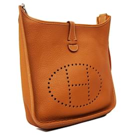 Hermès-Sac à épaule Hermes Evelyne-Doré