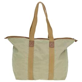 Christian Dior-Christian Dior Tote Bag Nylon Beige Auth th5100-Beige