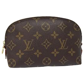 Louis Vuitton-LOUIS VUITTON Pochette Cosmétique Monogram PM Poche Cosmétique M47515 LV Auth 81126-Monogramme