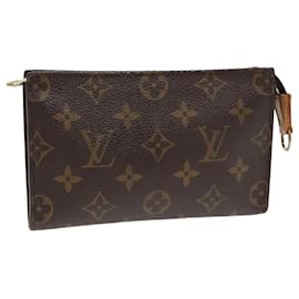 Louis Vuitton-LOUIS VUITTON Monogram Bucket PM Pouch Accessory Pouch LV Auth 81373-Monogram