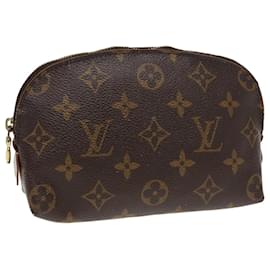 Louis Vuitton-LOUIS VUITTON Pochette Cosmétique Monogram PM Poche Cosmétique M47515 LV Auth 80720-Monogramme