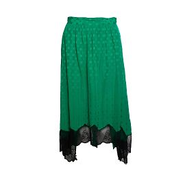 Jupe plissée deluxe Joslin Jac de Zadig & Voltaire Vert