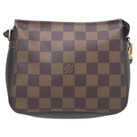 Louis Vuitton-Pochette de maquillage Louis Vuitton Truth Damier Ebene-Damier ebène