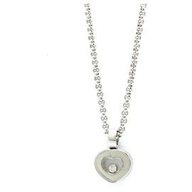 Collana Pendente Chopard Happy Diamonds 79 Argento