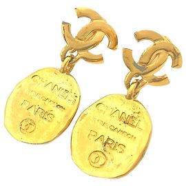 Pendientes Clip Placa Chanel Coco Mark Cambon Otro