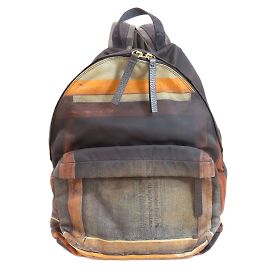 Zaino in nylon nero stampato Givenchy Nero
