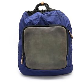 Berluti Nylon-Rucksack Braun Schwarz Marineblau
