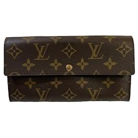 Louis Vuitton-Louis Vuitton Monogram Portefeuille Sarah Bi-fold Wallet-Monogram
