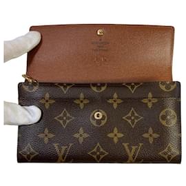 Louis Vuitton-Louis Vuitton Monogram Portefeuille Sarah Bi-fold Wallet-Monogram