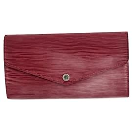 Louis Vuitton-Louis Vuitton Epi Portefeuille Sarah M41958 Long Wallet-Pink