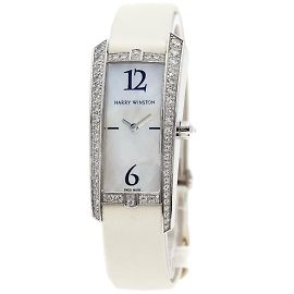 Reloj de diamantes con bisel de tráfico Harry Winston Avenue Otro