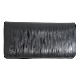 Louis Vuitton-Louis Vuitton Epi Leather Long Wallet-Black
