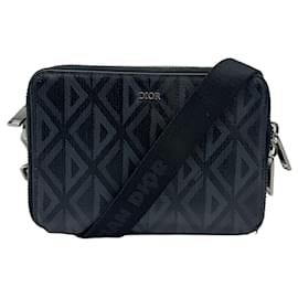 Christian Dior-Christian Dior Dior Shoulder Bag-Black,Dark grey