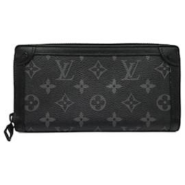 Louis Vuitton-Louis Vuitton Trunk Zippy Wallet-Black,Monogram