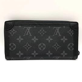 Louis Vuitton-Louis Vuitton Trunk Zippy Wallet-Black,Monogram