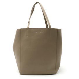 Céline Bolsa Tote Celine Cabas Phantom Medium Belt Cinza