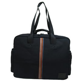 Sac Boston en polyamide marine Paul Smith Bleu Marine
