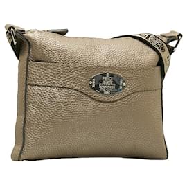 Fendi-Sac à épaule Fendi Selleria-Marron