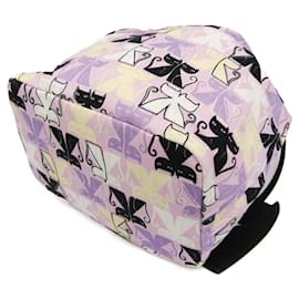 Miu Miu-Sac à cordon Miu Miu CANAPA CATS-Noir,Multicolore,Violet