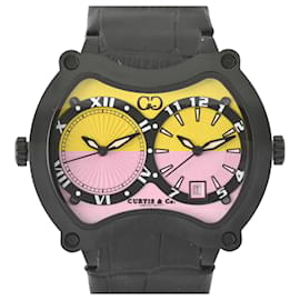 Autre Marque-Curtis Big Time Grand Two Zone BGD47Y-B Quartz Watch-Other