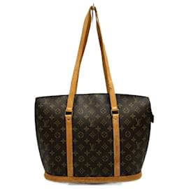 Louis Vuitton-Louis Vuitton Monogram Babylon Tote Bag-Brown