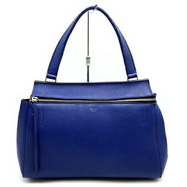 Céline Borsa tote Celine Edge Small Blu