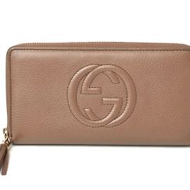 Carteira Longa Gucci Soho Marrom