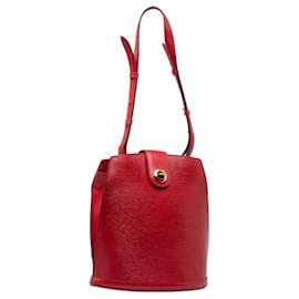 Louis Vuitton-Louis Vuitton Epi Cluny Shoulder Bag-Red