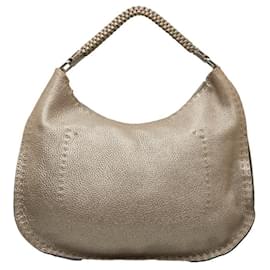 Fendi-Fendi Selleria Shoulder Bag-Metallic