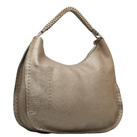 Fendi-Sac à épaule Fendi Selleria-Métallisé