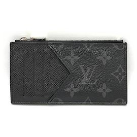 Kartenetui Monogram Eclipse Louis Vuitton Schwarz Monogramm