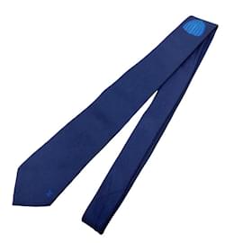 Louis Vuitton-Gravata de seda azul marinho Louis Vuitton-Azul marinho
