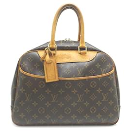 Louis Vuitton-Louis Vuitton Deauville Boston Bag-Brown,Other,Monogram