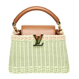 Louis Vuitton-Louis Vuitton Capucines BB Shoulder Bag-Brown,Beige