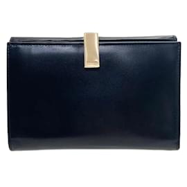 Prada-Prada Bi-fold Leather Wallet-Black
