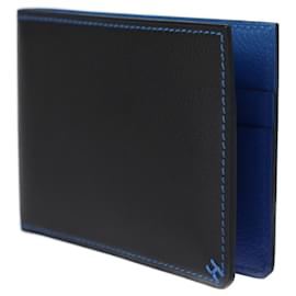 Hermès-Hermes H Series Horizontal Card Holder Case-Black,Blue