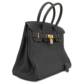 Hermès-Hermes Birkin 30 Handbag in Blue Indigo-Blue