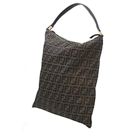 Fendi-Fendi Zucca Brown Tote Bag-Brown