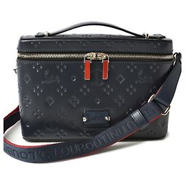 Borsa a mano/spalla Christian Louboutin blu navy Blu navy