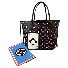 Bolsa Louis Vuitton Neverfull com bolsa removível Multicor
